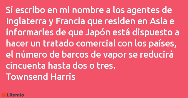 Frases de Townsend Harris