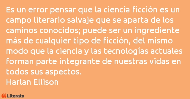 Frases de Harlan Ellison