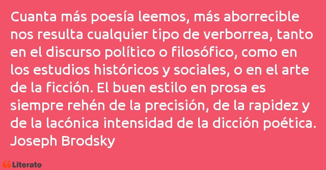 Frases de Joseph Brodsky