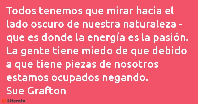 Frases de Sue Grafton