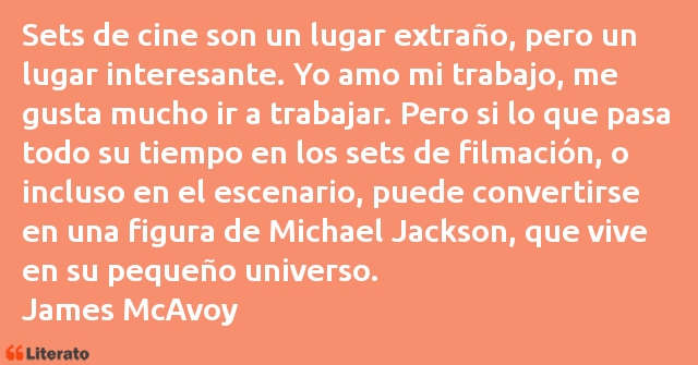 Frases de James McAvoy