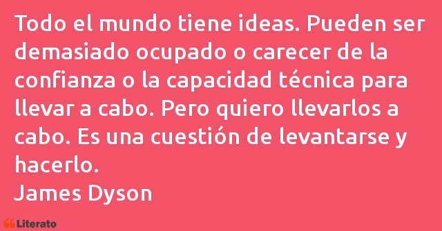 Frases de James Dyson