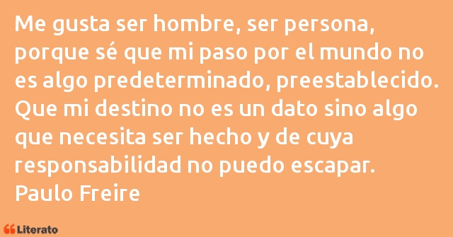 Frases de Paulo Freire