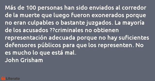 Frases de John Grisham