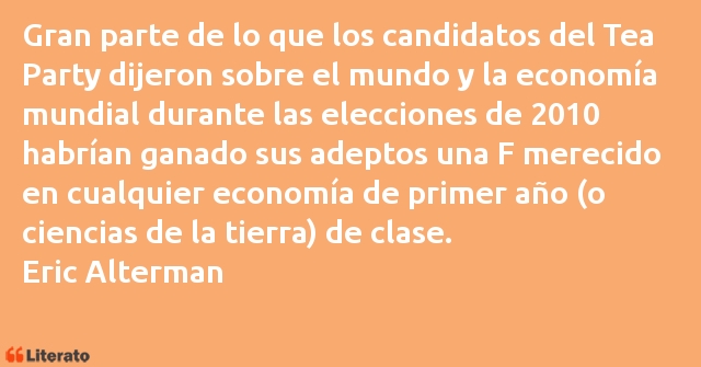 Frases de Eric Alterman