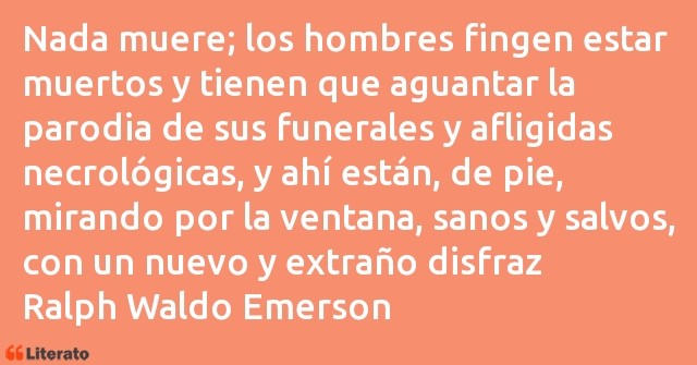 Frases de Ralph Waldo Emerson