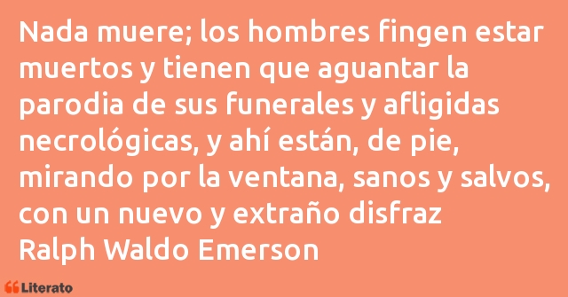 Frases de Ralph Waldo Emerson