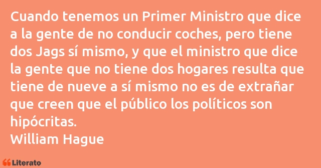 Frases de William Hague