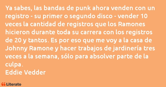 Frases de Eddie Vedder