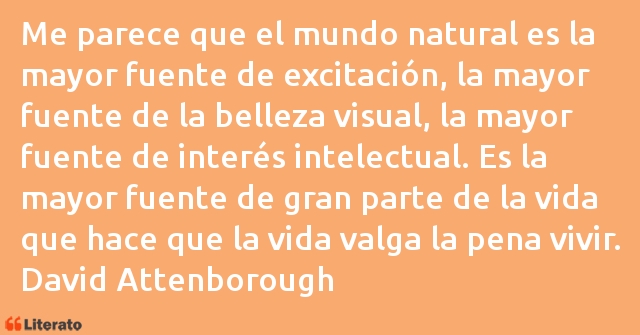 Frases de David Attenborough