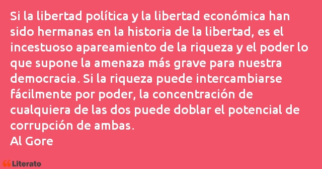 Frases de Al Gore