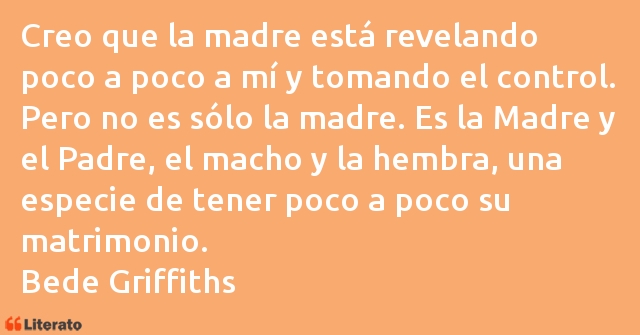 Frases de Bede Griffiths