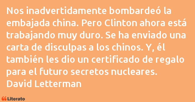 Frases de David Letterman