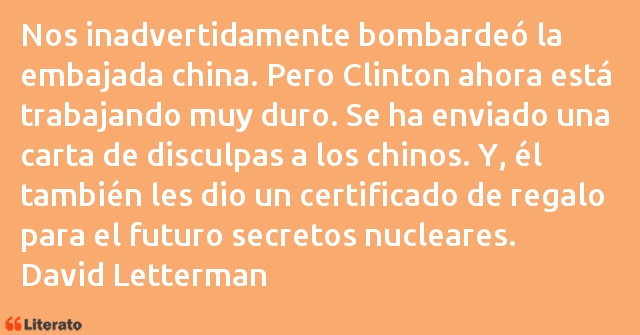 Frases de David Letterman