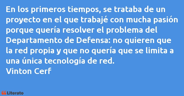 Frases de Vinton Cerf