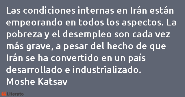 Frases de Moshe Katsav