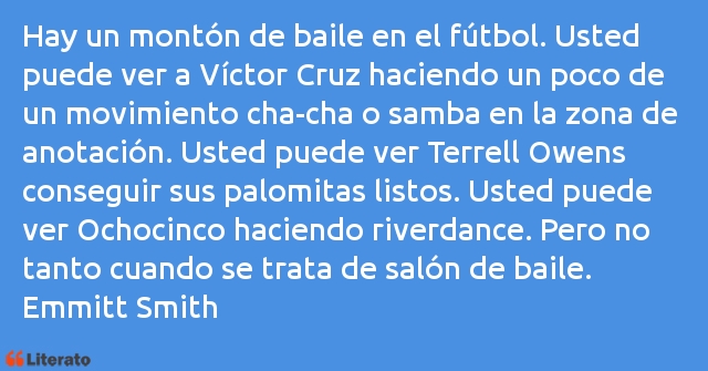 Frases de Emmitt Smith