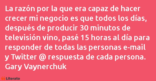 Frases de Gary Vaynerchuk