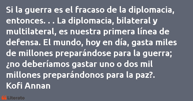 Frases de Kofi Annan