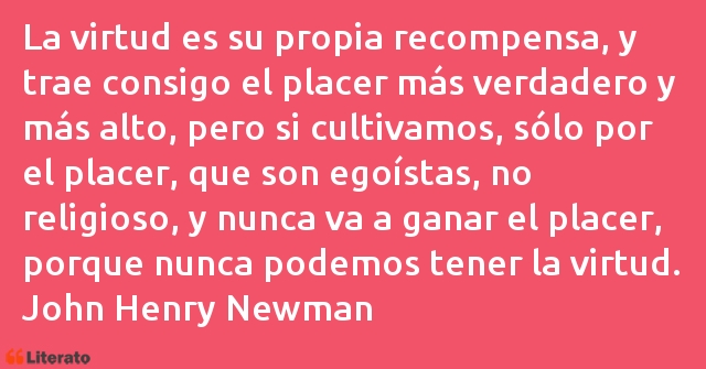 Frases de John Henry Newman