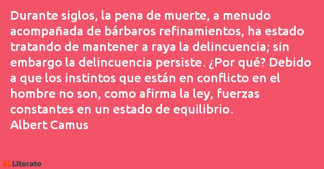 Frases de Albert Camus