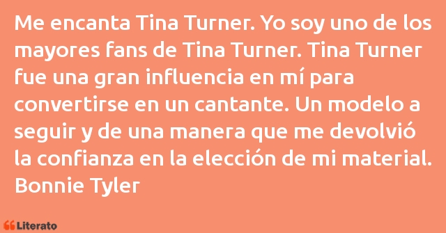 Frases de Bonnie Tyler