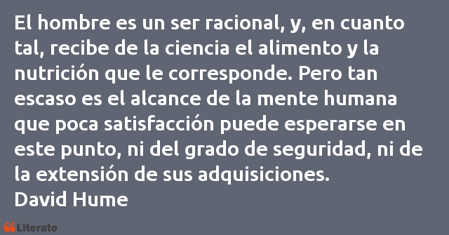 Frases de David Hume