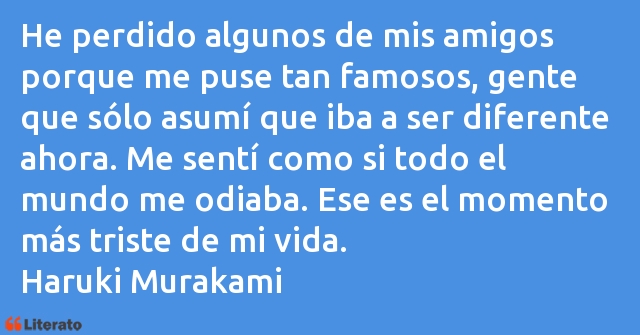 Frases de Haruki Murakami