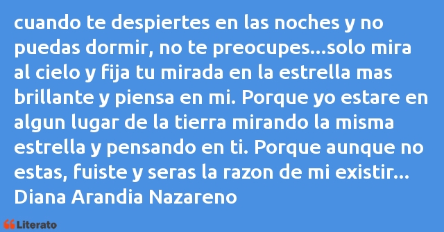 Frases de Diana Arandia Nazareno