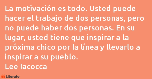 Frases de Lee Iacocca