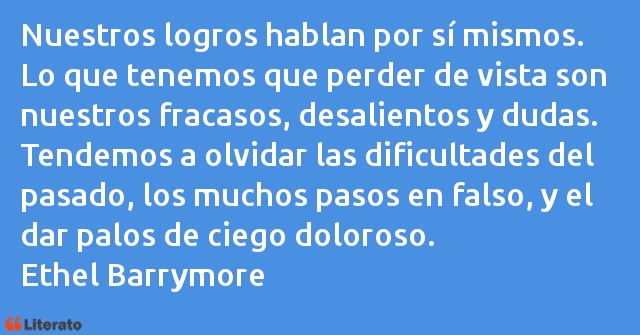 Frases de Ethel Barrymore