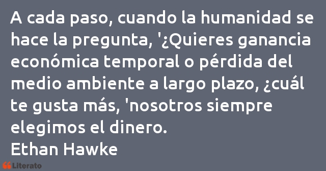 Frases de Ethan Hawke