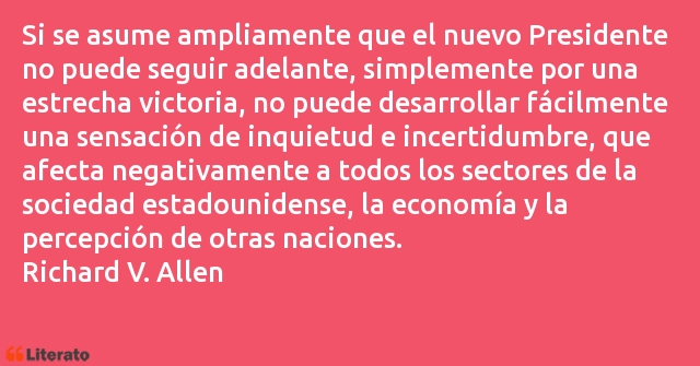 Frases de Richard V. Allen