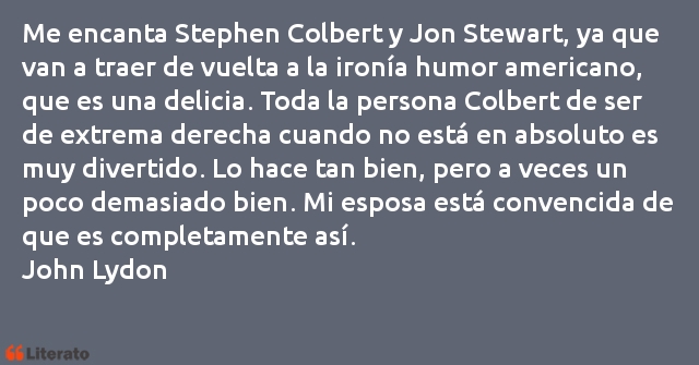 Frases de John Lydon