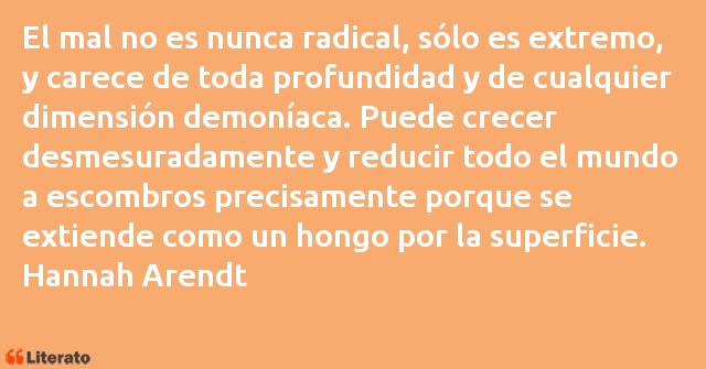 Frases de Hannah Arendt