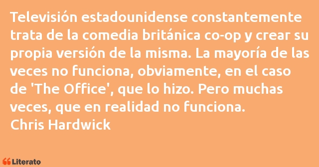 Frases de Chris Hardwick