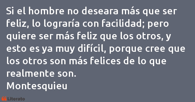 Frases de Montesquieu