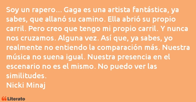 Frases de Nicki Minaj