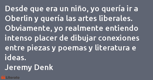 Frases de Jeremy Denk