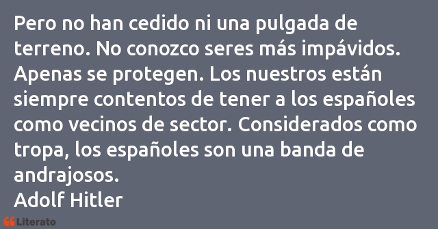 Frases de Adolf Hitler