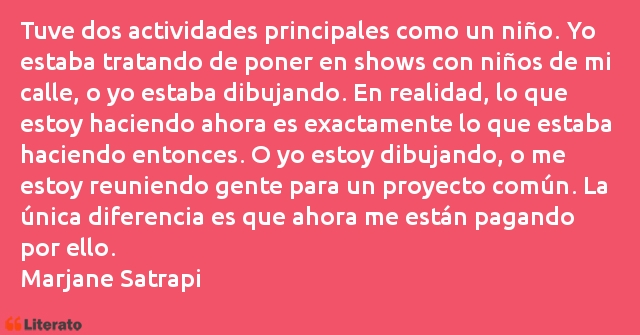 Frases de Marjane Satrapi