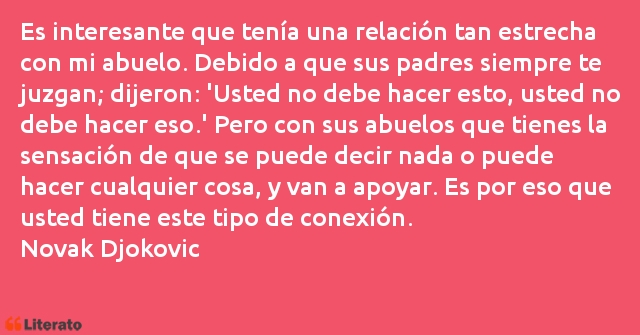 Frases de Novak Djokovic