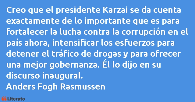 Frases de Anders Fogh Rasmussen