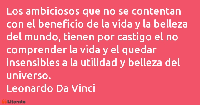 Frases de Leonardo Da Vinci