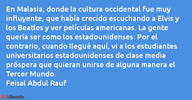 Frases de Feisal Abdul Rauf