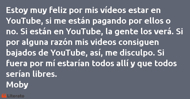 Frases de Moby