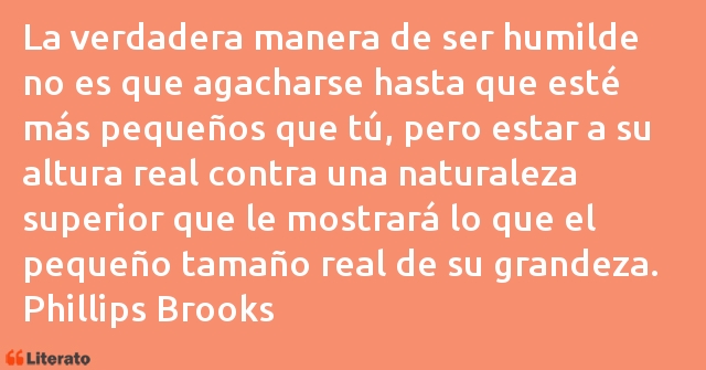 Frases de Phillips Brooks