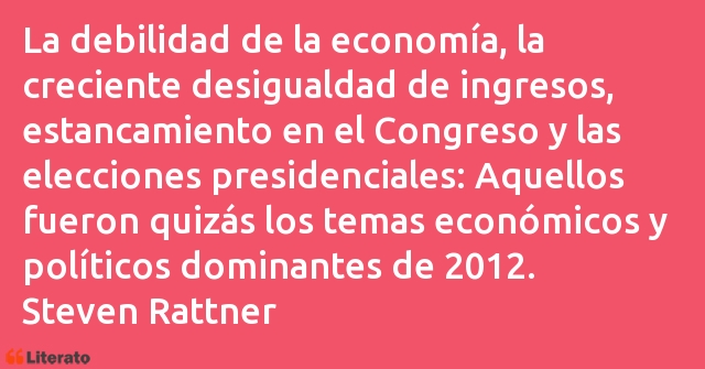 Frases de Steven Rattner