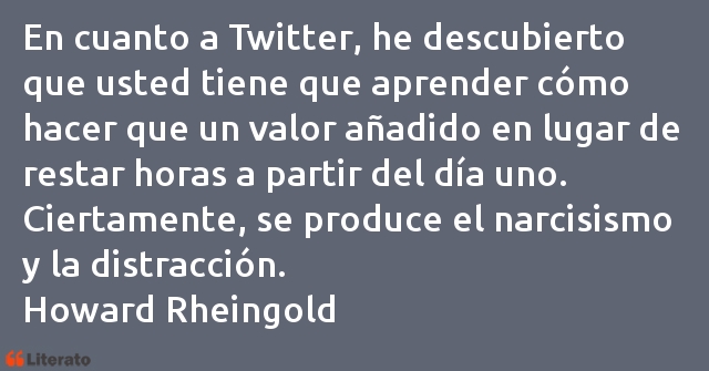 Frases de Howard Rheingold