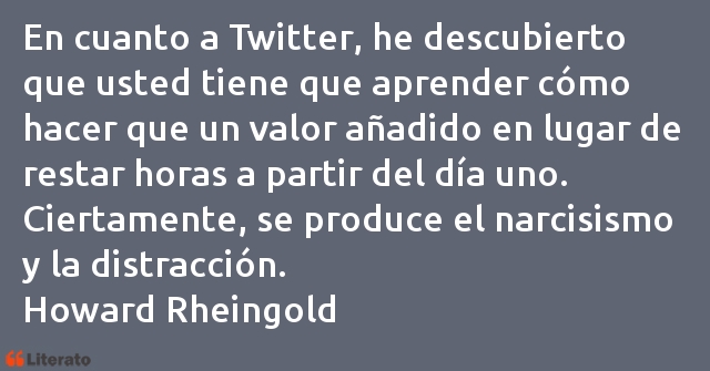 Frases de Howard Rheingold